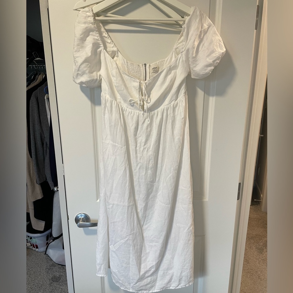 Aritzia linen dress